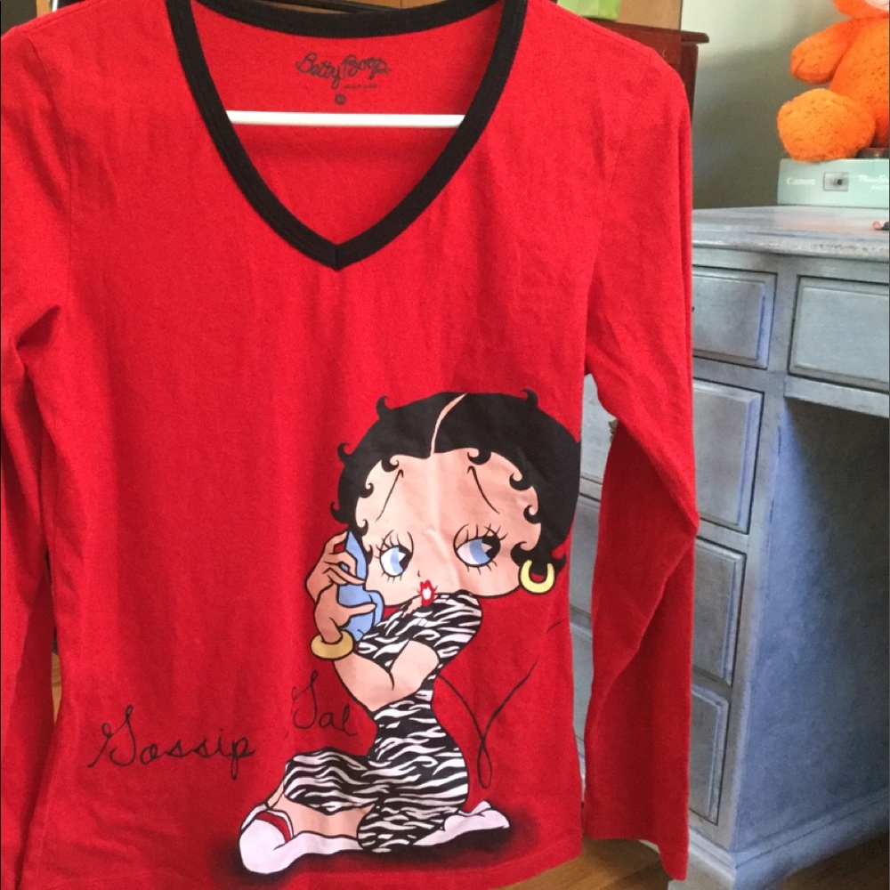 Betty Boop sleepwear top